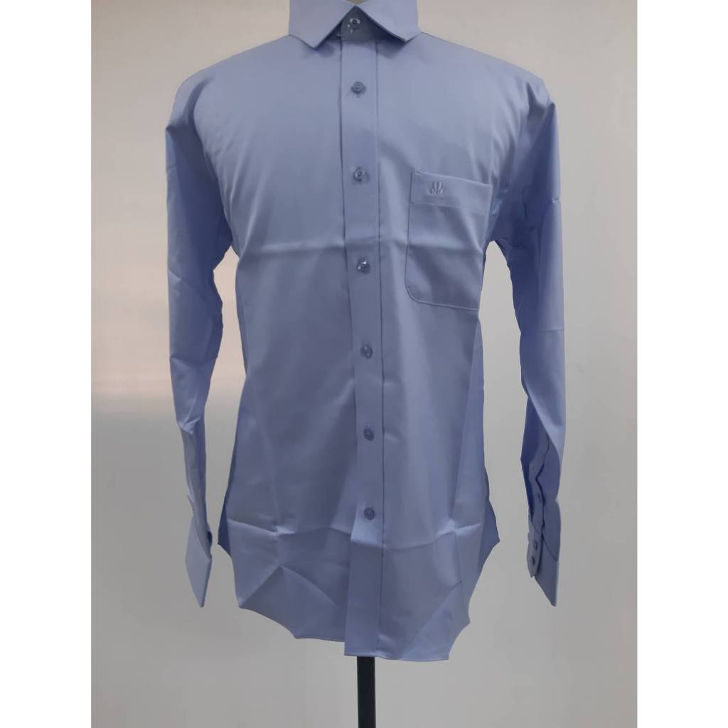 John Langford เสื้อเชิ้ตแขนยาว รุ่น032-1446S  สีพื้น มี5สีให้เลือก