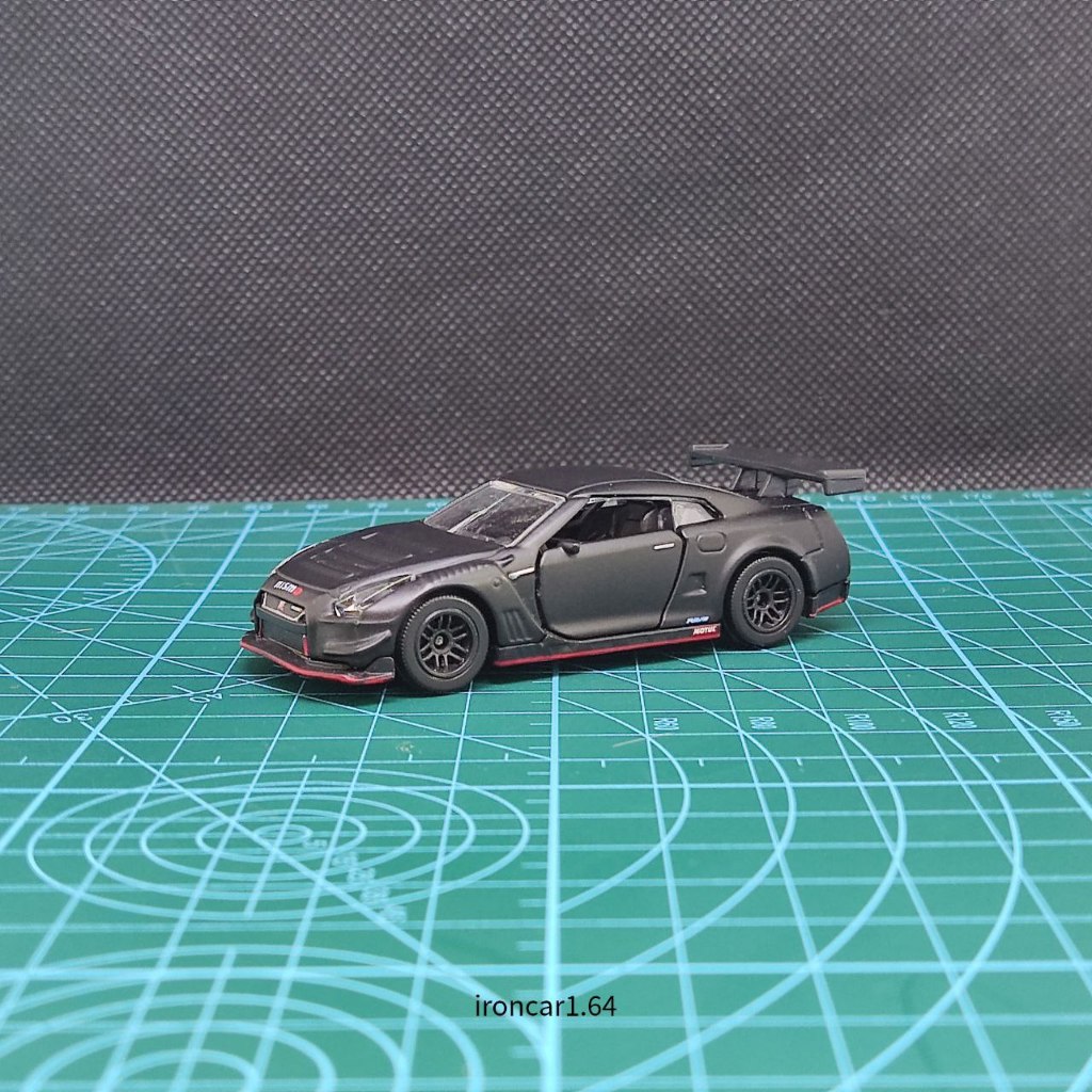 majorette nissan gtr r35 nismo สีดำด้าน หายาก