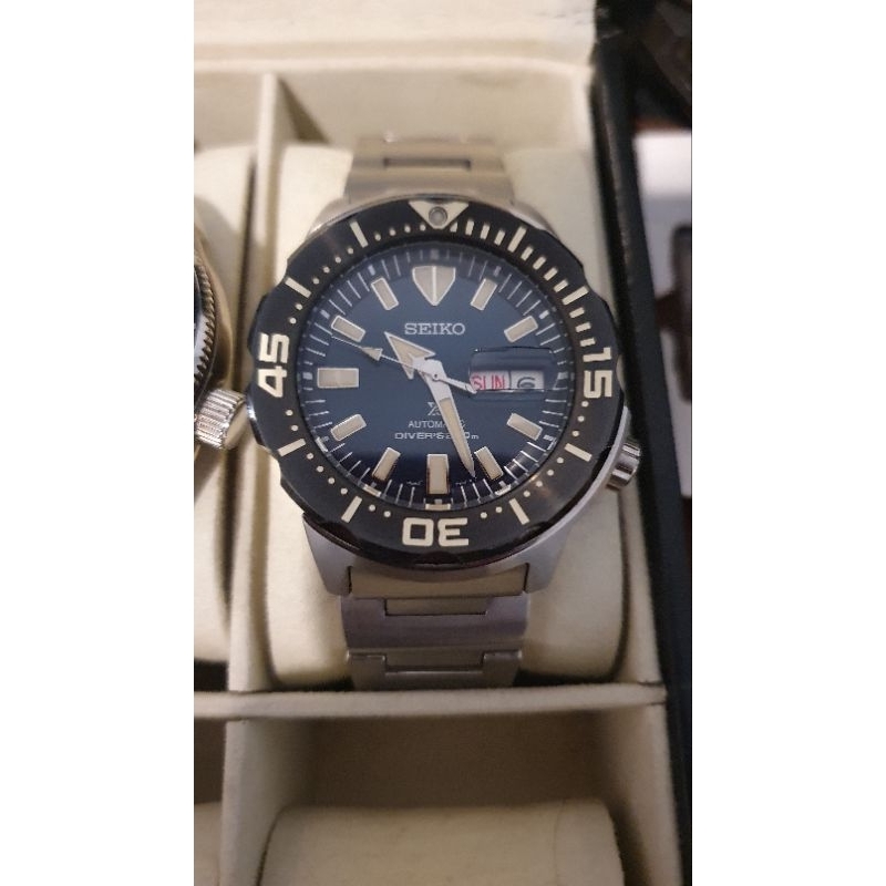 Seiko Monster Gen4 SRPD25K1 ไซโก้มอนส์เตอร์เจน4 กล่องคู่มืออุปกรณ์อยู่ครบ