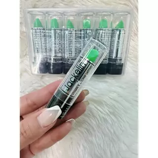 Jackelin Vitamin E & Long Lasting แจ็คเกอลิน สีเขียว ลิปเปลี่ยนสีติดทนนาน 24 ชม. ลิปเขียวในตำนาน