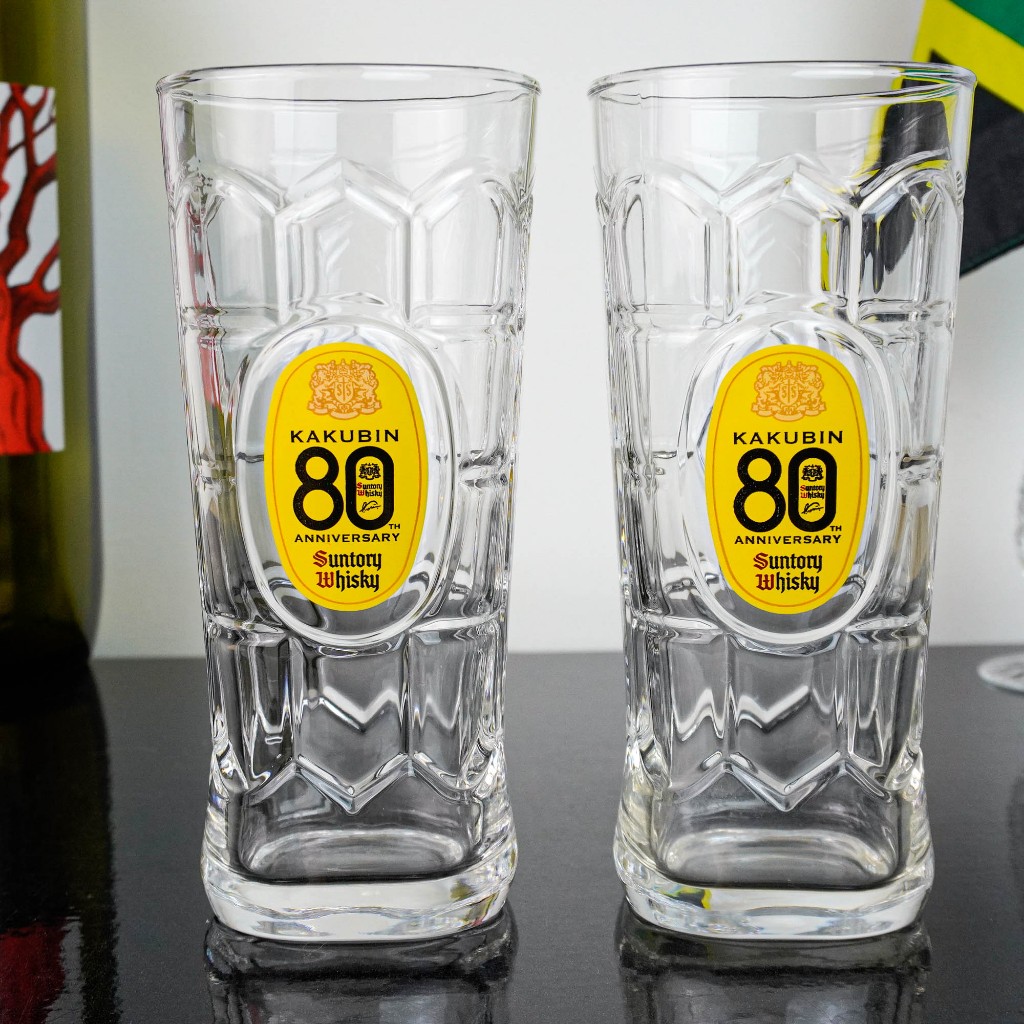 แก้วเหล้า/เบียร์  Suntory Whisky 350 ml.