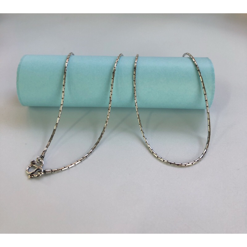 สร้อยคอลายรางรถไฟเงินแท้925 เครื่องประดับเงินแท้ สร้อยคอ สร้อยเงินแท้