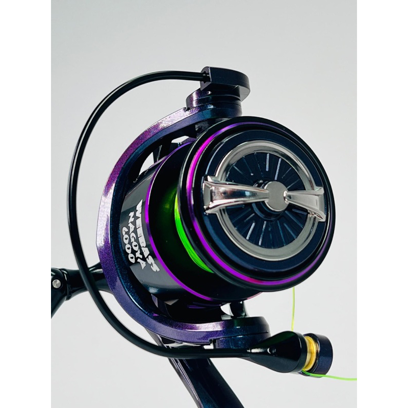 Weebass : Nagoya Spinning reel รอกสปินนิ่ง ออฟชั่นจัดเต็ม แขนหมุนเกลียว คลิ้กเสียงใส ดังชัดเจน พร้อม