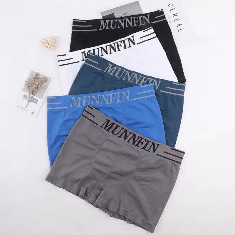 MEILA_shopพร้อมส่ง‼️กางเกงในชาย แบรนด์Munafie ผ้านิ่มใส่สบาย ไม่อึดอัด |มีซองทุกตัว KB02