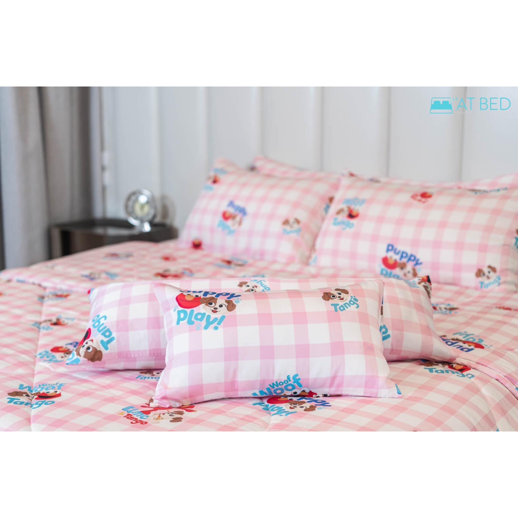 ผ้าปู-ผ้านวม ลาย Elmo ชมพู เนื้อผ้า Bamboo 1,000 เส้น สินค้าลิขสิทธิ์แท้จาก USA