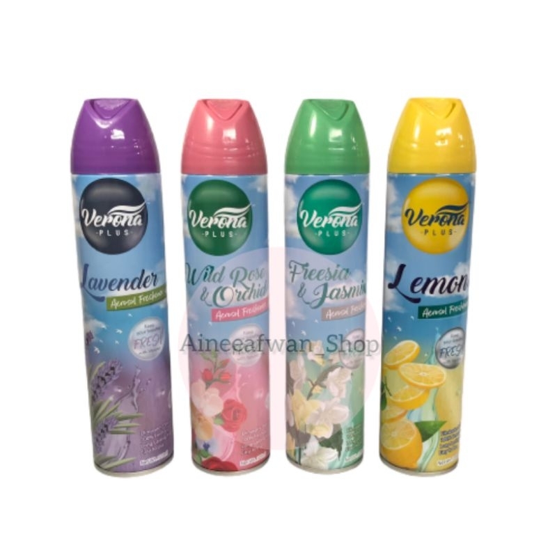 verona spray สเปรย์​ฉีด ปรับอากาศ​ กำจัดกลิ่น 320 มล.
