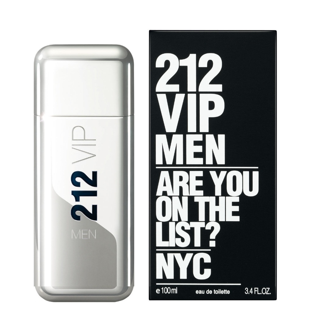 Carol** 212 VIP Men EDT 100 ml. กล่องซีล