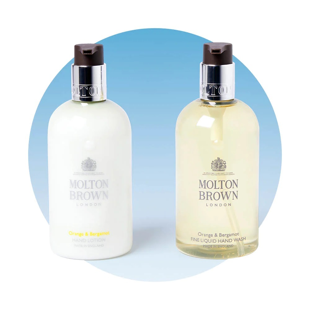 พร้อมส่ง ของแท้ Molton Brown Orange & Bergamot Hand Wash & Hand Lotion (2x100ml/300ml)