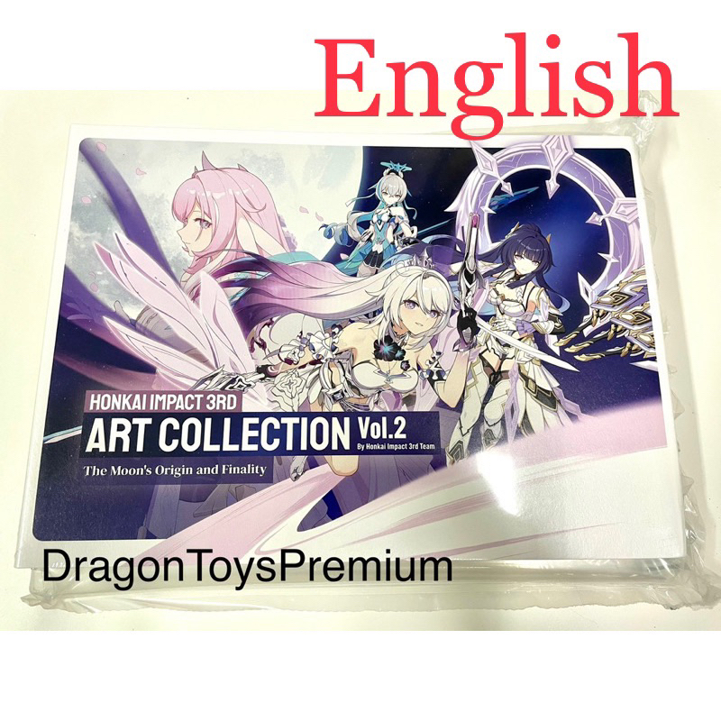 [English] Vol.2 Honkai Impact 3 Art Collection book The Moon's Origin and Finality Mihoyo หนังสือ ฮง