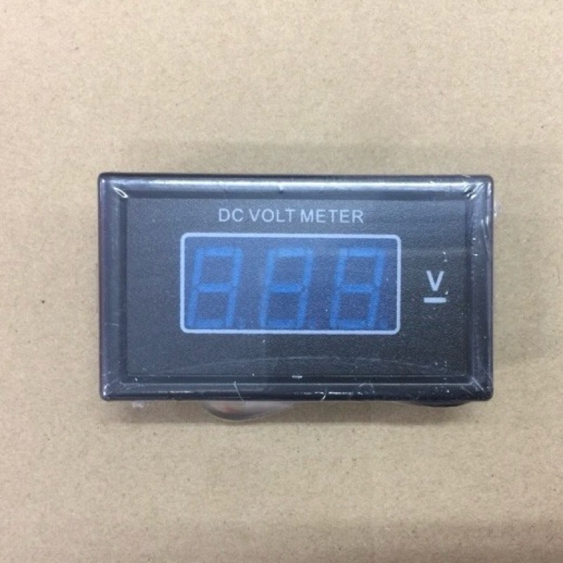 วัดโวลท์DC 8-50V แบบ2สาย มี3สีให้เลือก ขนาด4*7