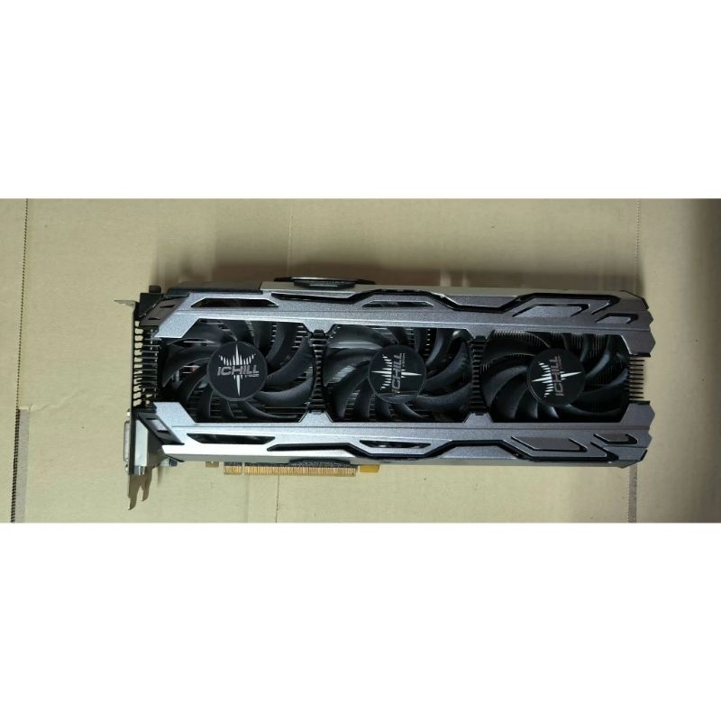 Inno 3d ichill gtx 1070Ti 8g มือ 2 สภาพดีต่อไฟ 8 pin