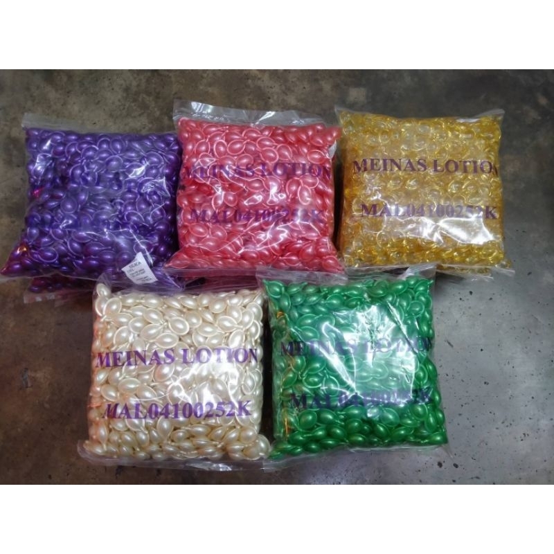 เม็ดวิตามินบำรุงผม MEINAS Lotion บรรจุถุง 500 เม็ด/ถุง