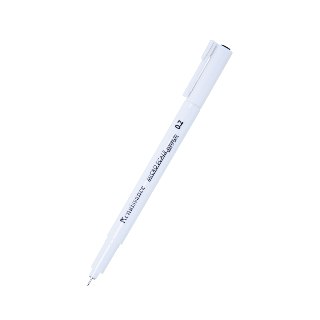 Renaissance ปากกาเขียนแบบ ปากกาตัดเส้น Micro Scale จำนวน 1 ด้าม - รูปที่ 4