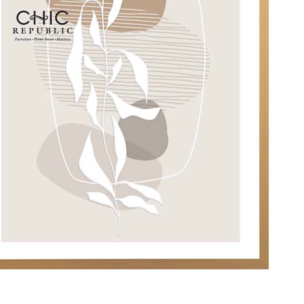 ภาพติดฝาผนัง CHIC REPUBLIC รุ่น NEPIT/45X60 สีทอง/หลากสี_2