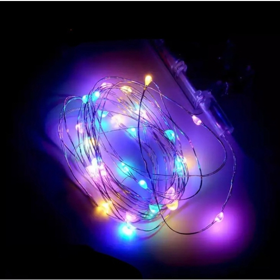 ไฟตกแต่ง ไฟจัดงานปาร์ตี้ ไฟ led ไฟแต่งห้อง (ขนาด3เมตร) .**ไม่แถมถ่าน* - รูปที่ 2