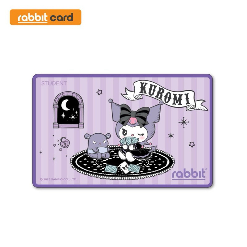 บัตรแรบบิทคุโรมิ rabbit card kuromi