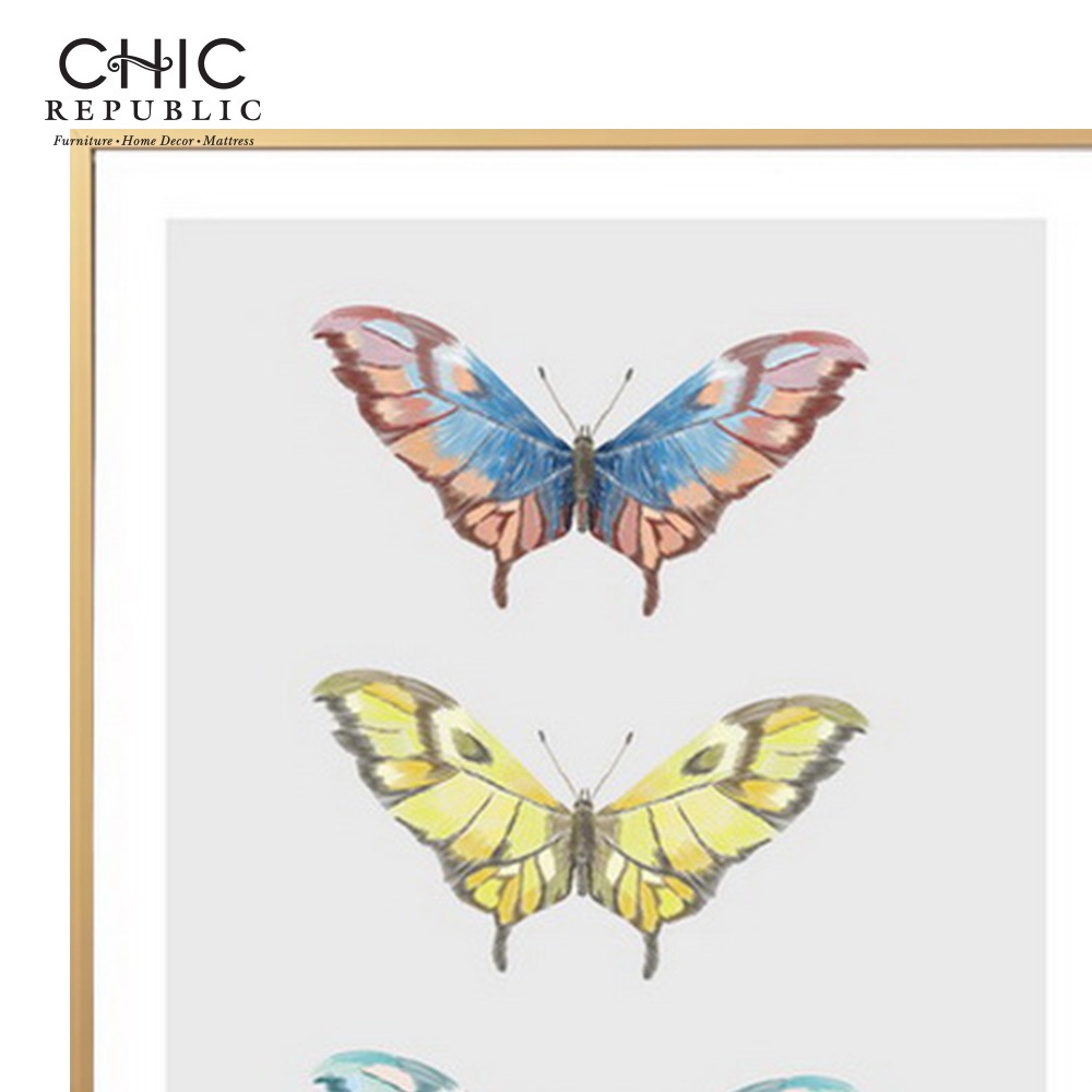 ภาพติดฝาผนัง CHIC REPUBLIC รุ่น DENWEN/45X60 สีทอง/หลากสี_3