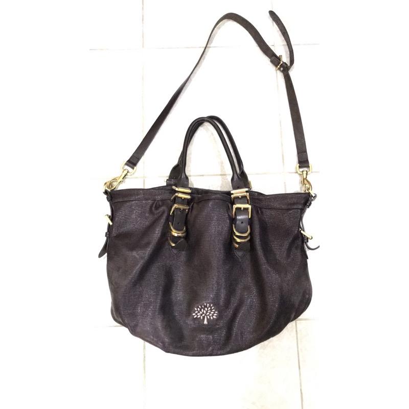 Mulberry Leather bag กระเป๋าหนังแท้ ของแท้100%
