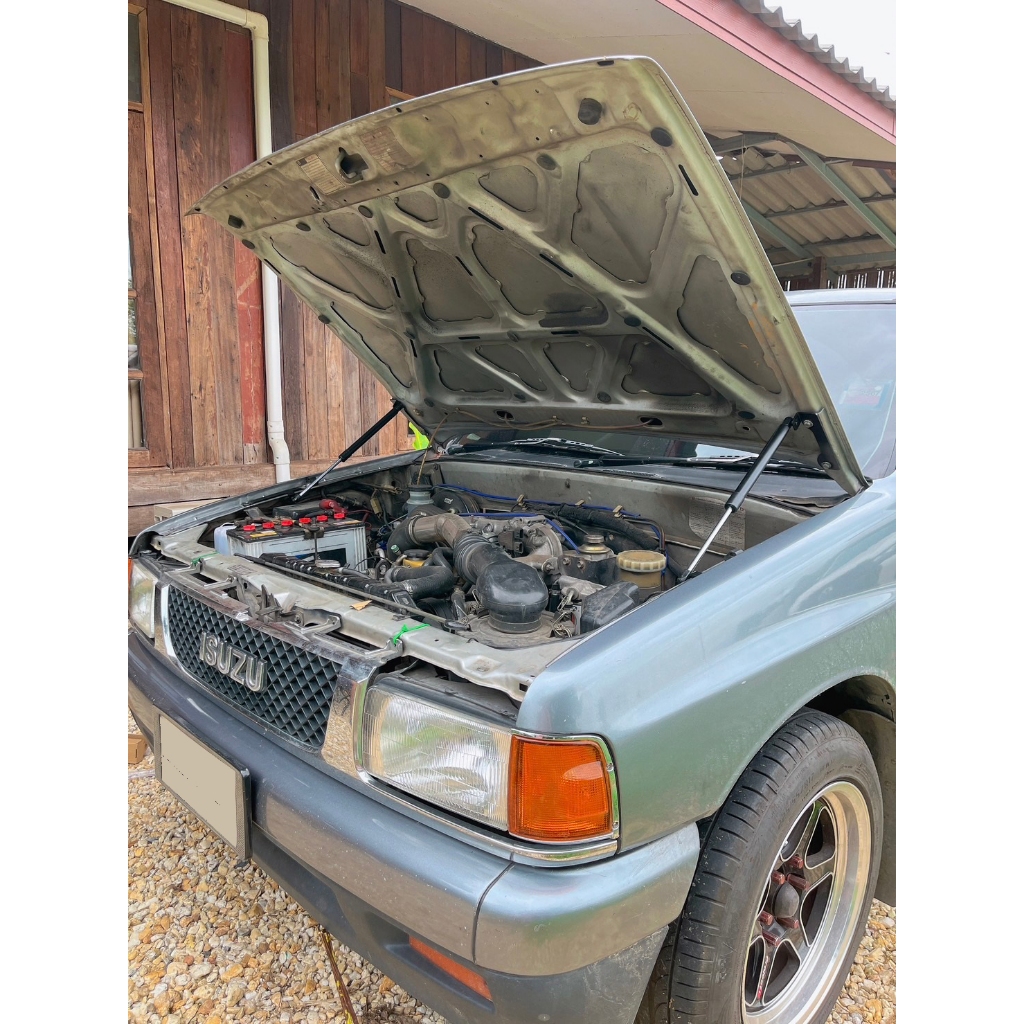 โช้คฝากระโปรงหน้า Isuzu TFR , Dragon eye (ทีเอฟอาร์,ดราก้อนอาย) 1991-2007 แต่งรถ ของแต่ง OEM รับประกัน 1 ปี