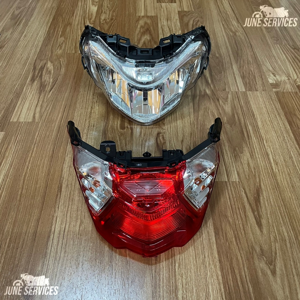 Wave 125 i LED (2018-2021) ไฟหน้า+ไฟท้าย พร้อมขั้วหลอดสายไฟ