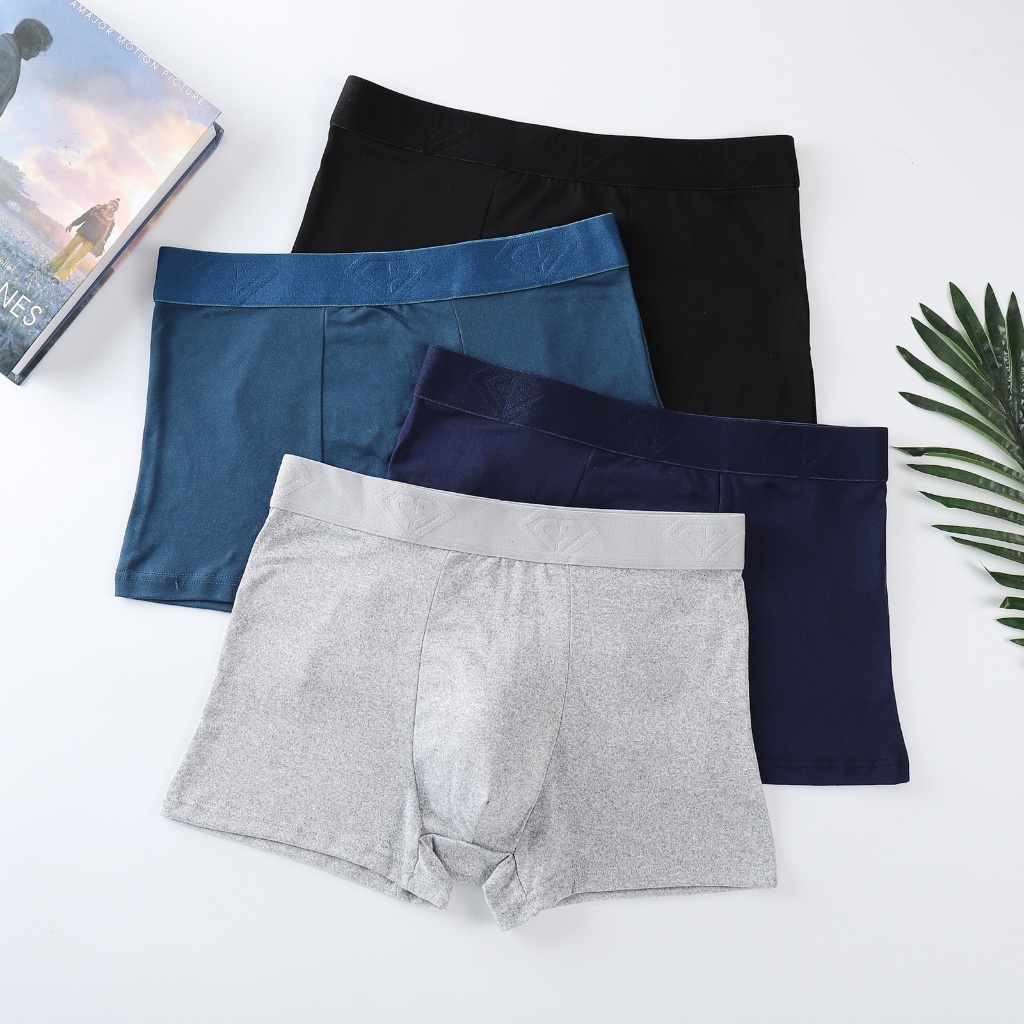 New SG # กางเกงในชายBoxer C139 # Boxer ของผู้ชาย สีพื้นใส่สบาย ส่งไว