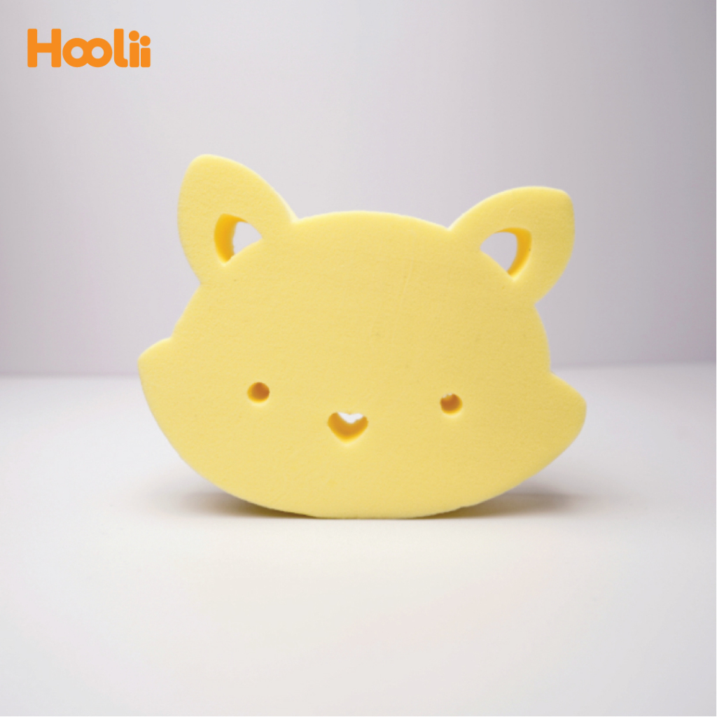 Hoolii ฟองน้ำอาบน้ำเด็ก ฟองน้ำขัดผิวเด็ก