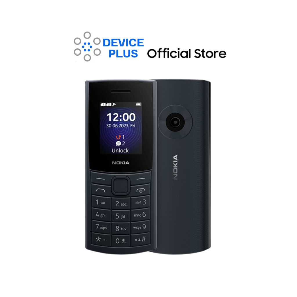 NOKIA 110 4G 2023 ประกันศูนย์ 12 เดือน [ หน้าจอ 1.85 นิ้ว เเบต 1450mAh ]