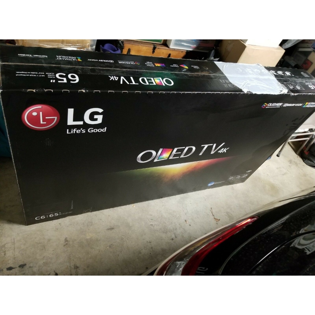 Lg Oled65C6P 65 3D 4K Ultra Hd Curved Oled Television Tv In Box Rare