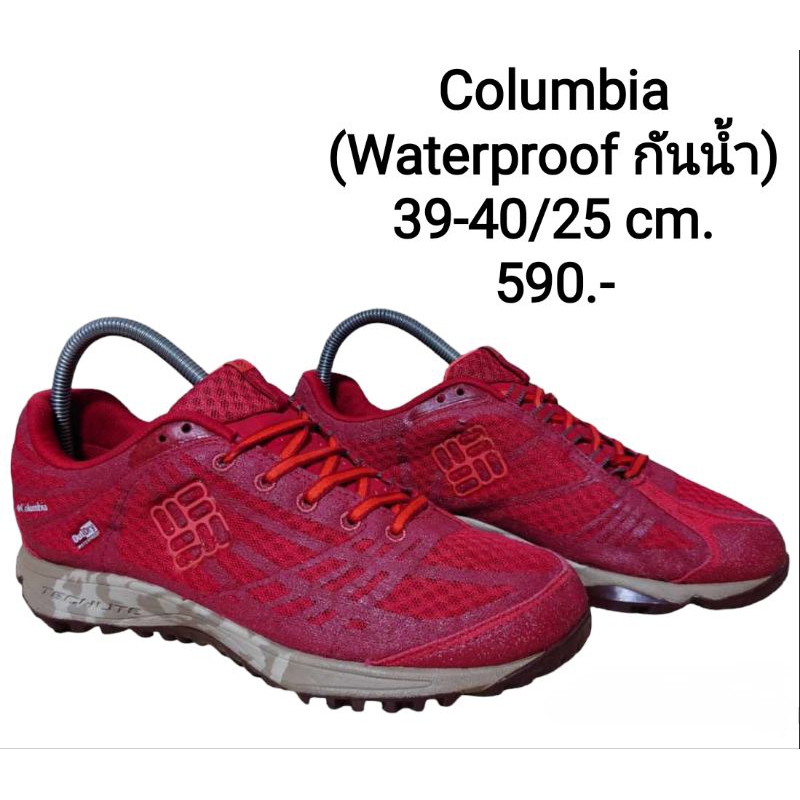 รองเท้ามือสอง Columbia 39-40/25 cm. (Waterproof กันน้ำ)