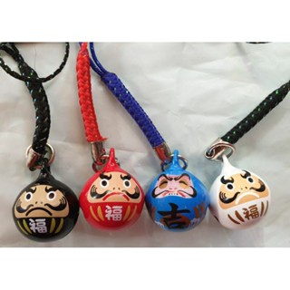 กระพรวนห้อยมือถือลายดารุมะพร้อมสาย