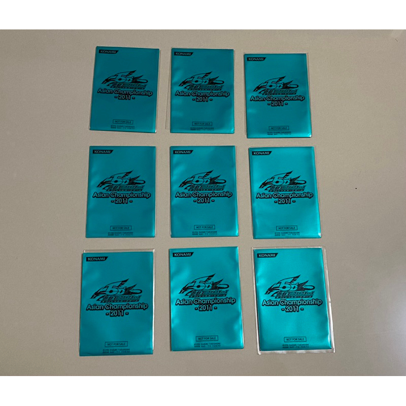 (RARE)ซองใส่การ์ด yugioh ราย : Yu-Gi-Oh 5D's Asian Championship 2011 จำนวน 9 ซอง