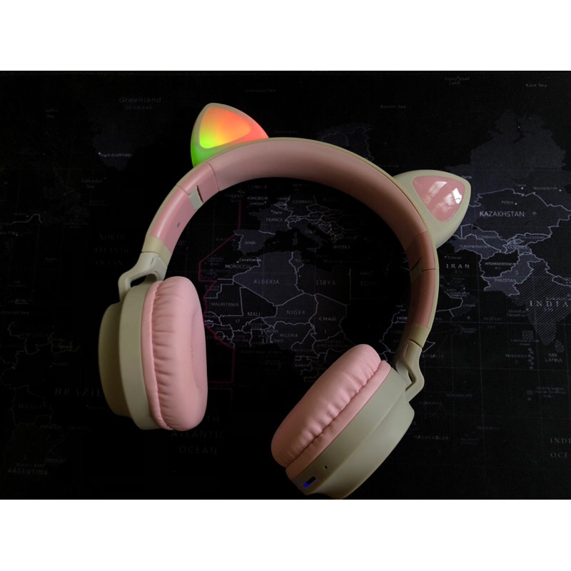 หูฟัง หูแมว Hoco w27 มือสอง