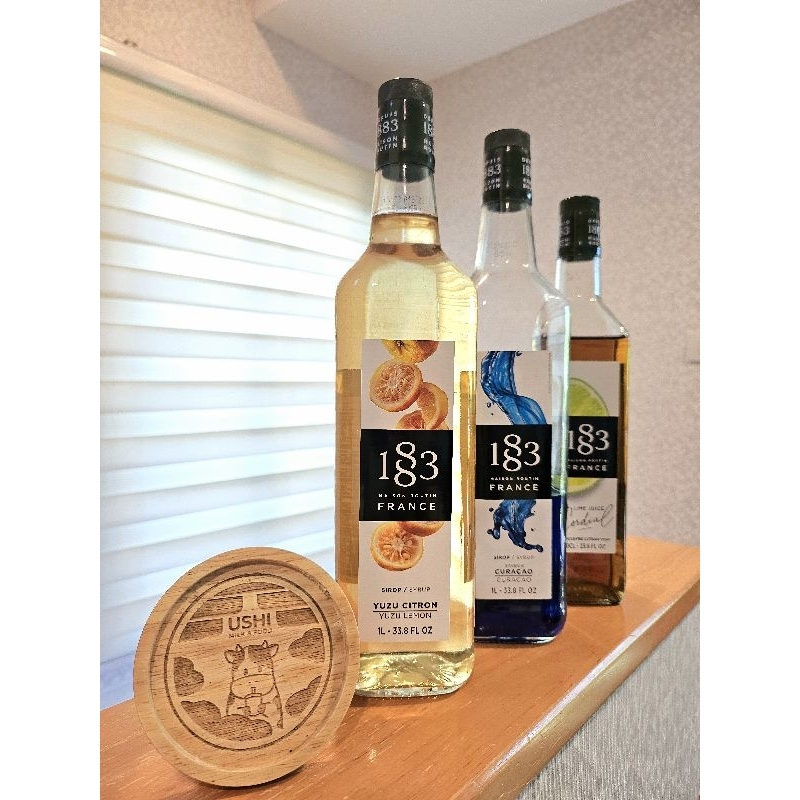 ไซรัปกลุ่มมะนาว Lemon [> แบ่งขาย <] แบรนด์ 1883 Syrups made in France 🇨🇵