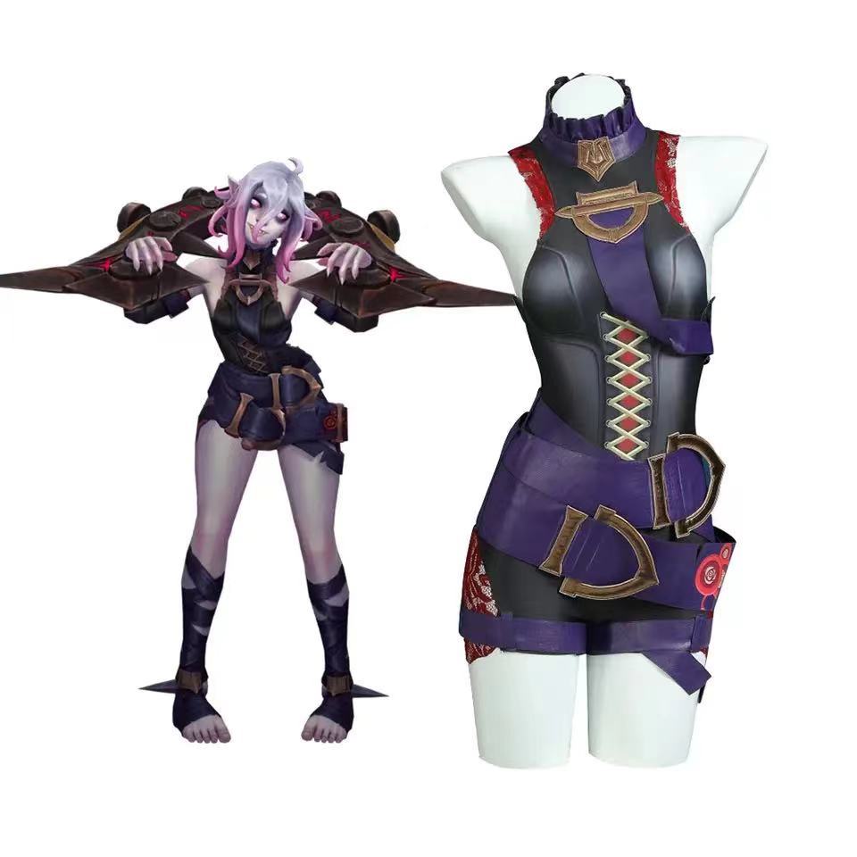 Rangers League of Heroes Lol Briar คอสคอสคอสเพลย์ Dark Loli Belea คอสเพลย์