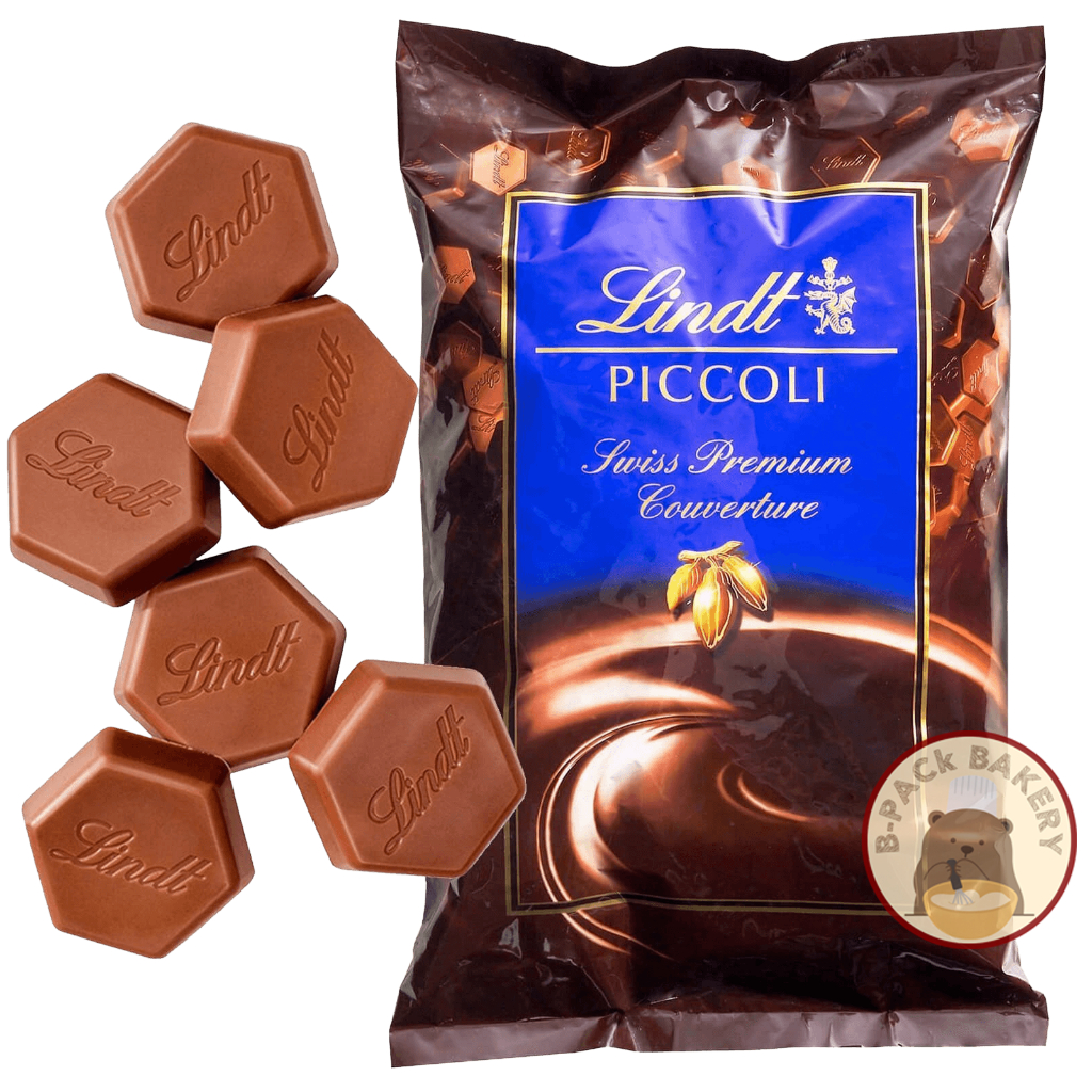 (ลินต์มิลค์ 2.5kg )ลินต์ พิคโคลิ สวิส คูแวร์ตู มิลค์ ช็อคโกแลต Lindt PICCOLI Swiss Premium Couvertur