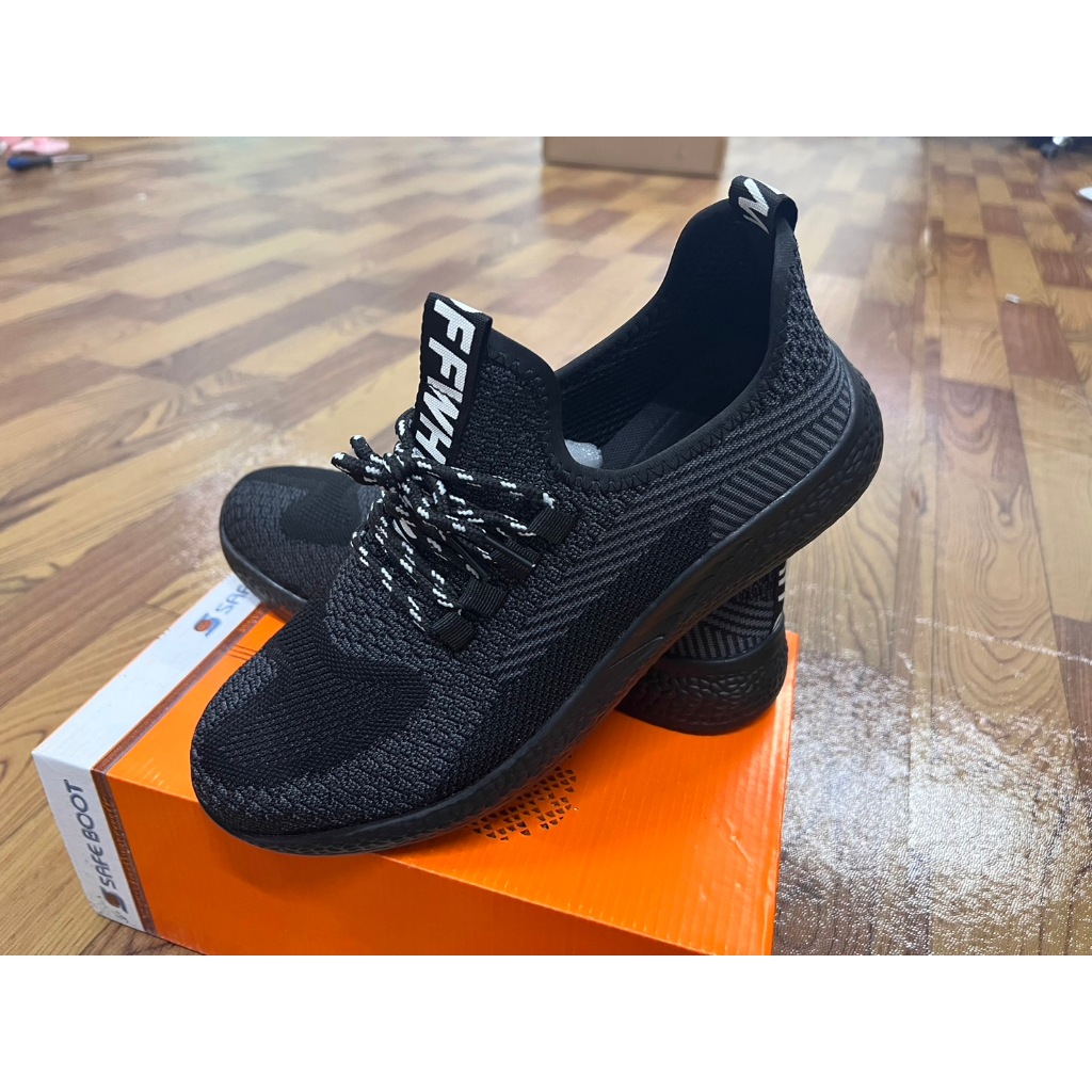 P66 X-Box รองเท้าเซฟตี้ หัวเหล็ก พื้นเหล็ก สวย คุณภาพสูง ราคากันเอง safety shoes