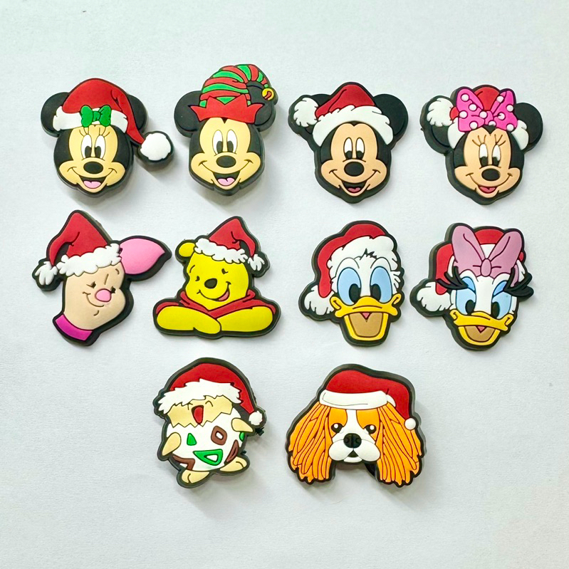 JBxmas 🎄ตัวติดรองเท้ามีรู “ รวม คริสต์มาส “ 👠🌈Shoe Charm “ X-mas xmas x mas ” เวลาแห่งความสุข ความสนุก - รูปที่ 2