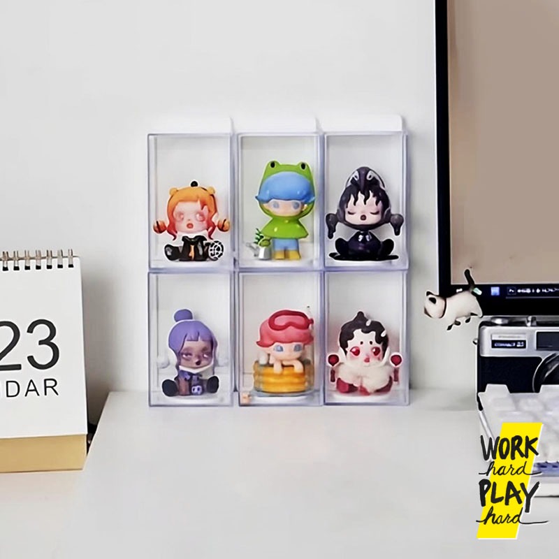 WHPH Shop กล่องใส่โมเดล Art Toy กล่องโชว์โมเดล กล่องใส่ฟิกเกอร์ คุณภาพงานส่งออก ขายบน Amazon อเมริกาและยุโรป