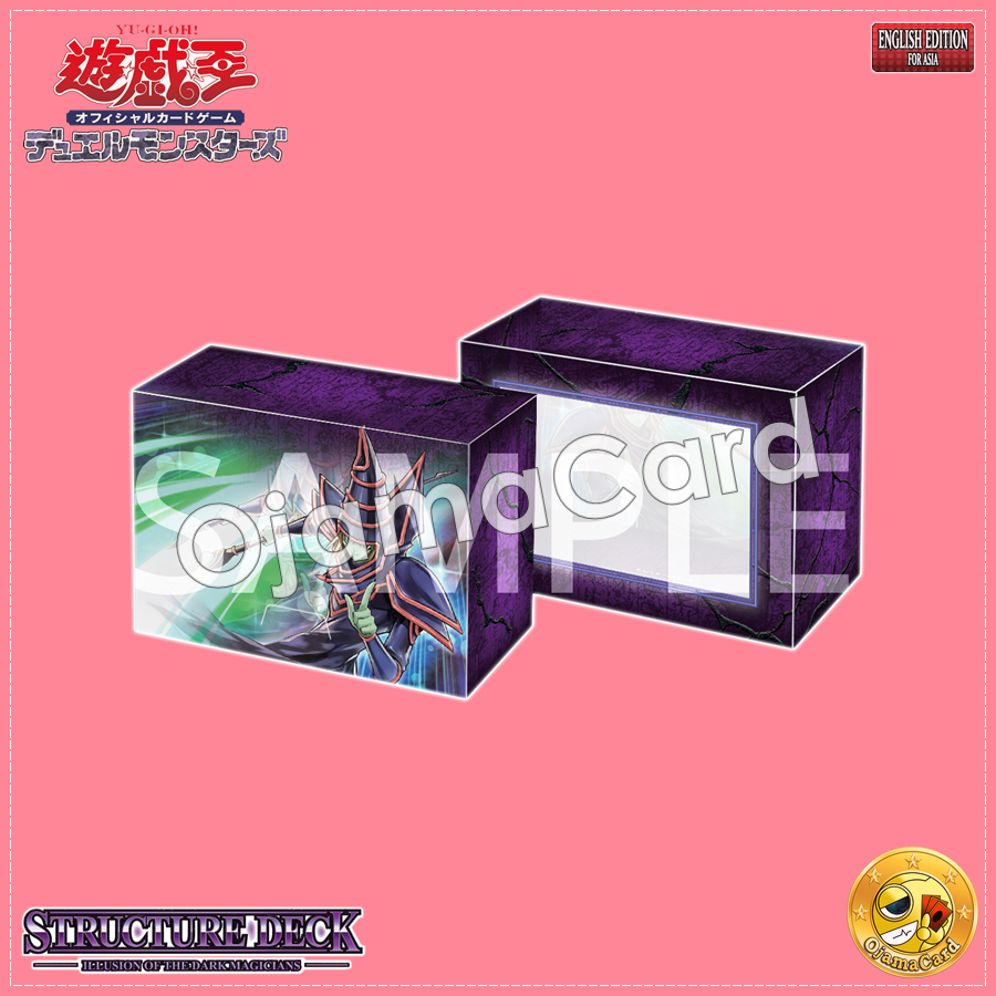 Yu-Gi-Oh! OCG English Edition for Asia — Structure Deck : Illusion of the Dark Magicians [SDID-AE] — Speacial Card Case