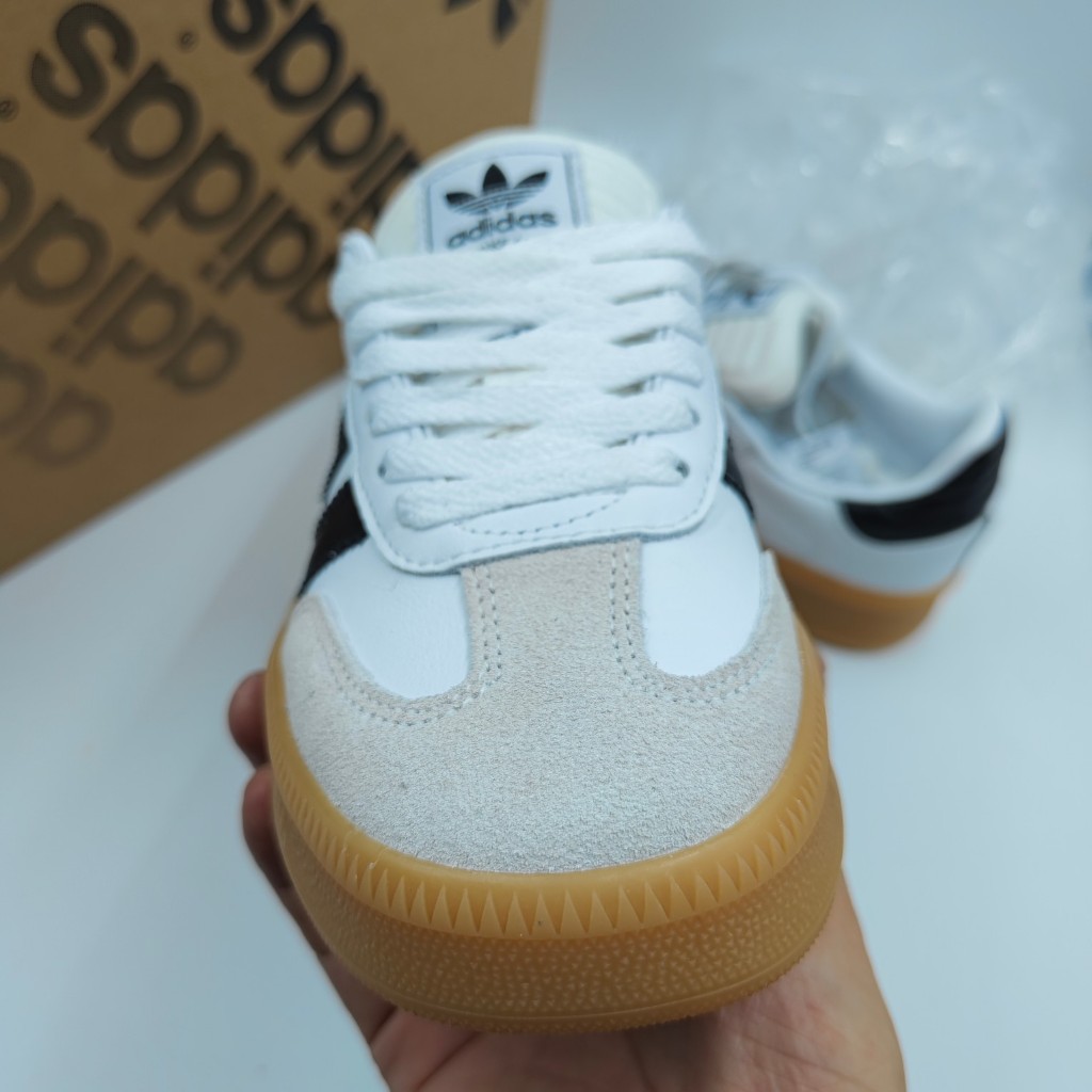(ของแท้ 100%) adidas originals Samba XLG รองเท้าผ้าใบลำลองและสบายสำหรับผู้ชายและผู้หญิง