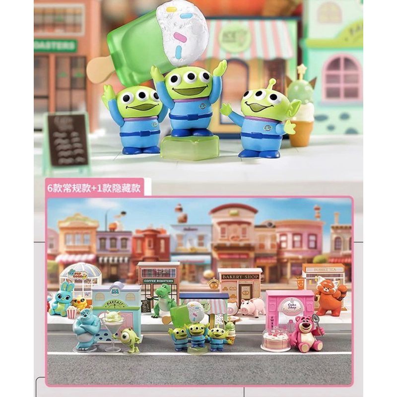 📍มีส่วนลด 20%📍[สุ่ม / ระบุตัว / ยกเซต / Secret] กล่องสุ่ม MINISO Pixar Toy Story : Happy Dessert Street Series