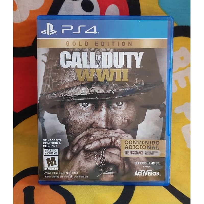 แผ่นเกมส์ PS4 Call of Duty WW2