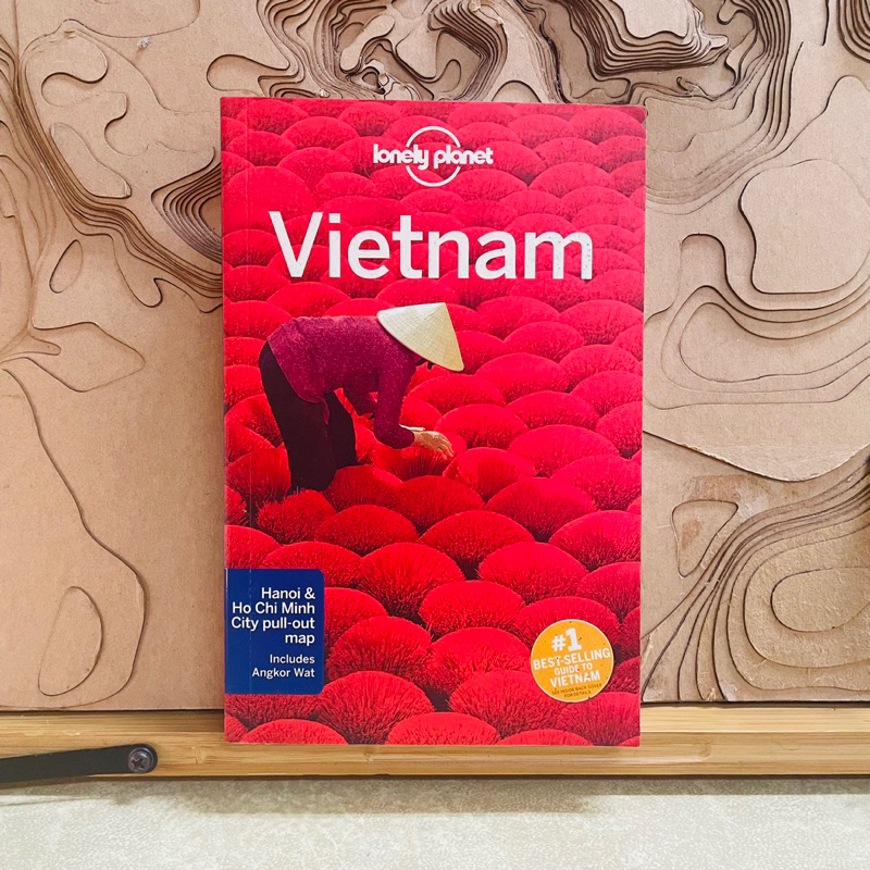 ค248 lonely planet Vietnam Hanoi & Ho Chi Minh City pull-out map BEST-SELLING VIETNAM