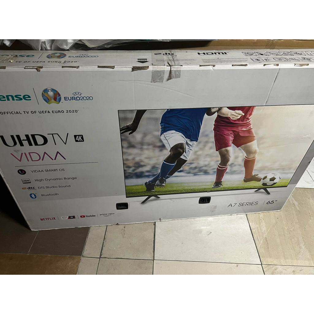 HISENSE ทีวี UHD LED (65",4K,Smart) รุ่น 65A7100F ตําหนิ แสงลอด