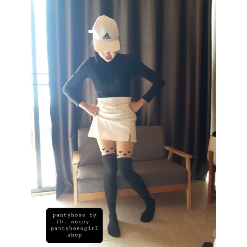 ถุงน่องทูโทน ใส่ตีกอล์ฟ ใส่ออกรอบ กันแดด แคดดี้และสาวนักกอล์ฟต้องมีจ้า