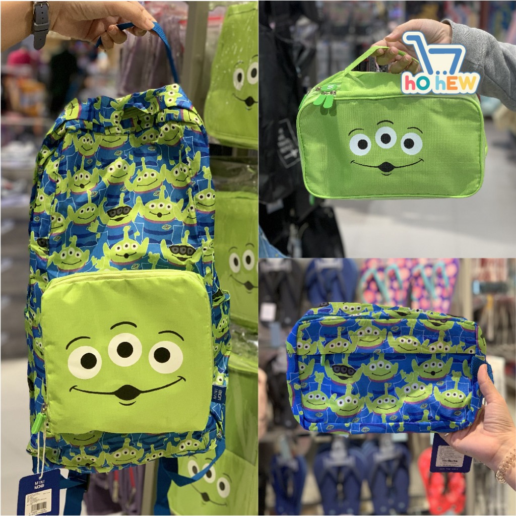 ถุงผ้าพับได้,กระเป๋า,ถุงหูรูด TOY STORY MINIMONO