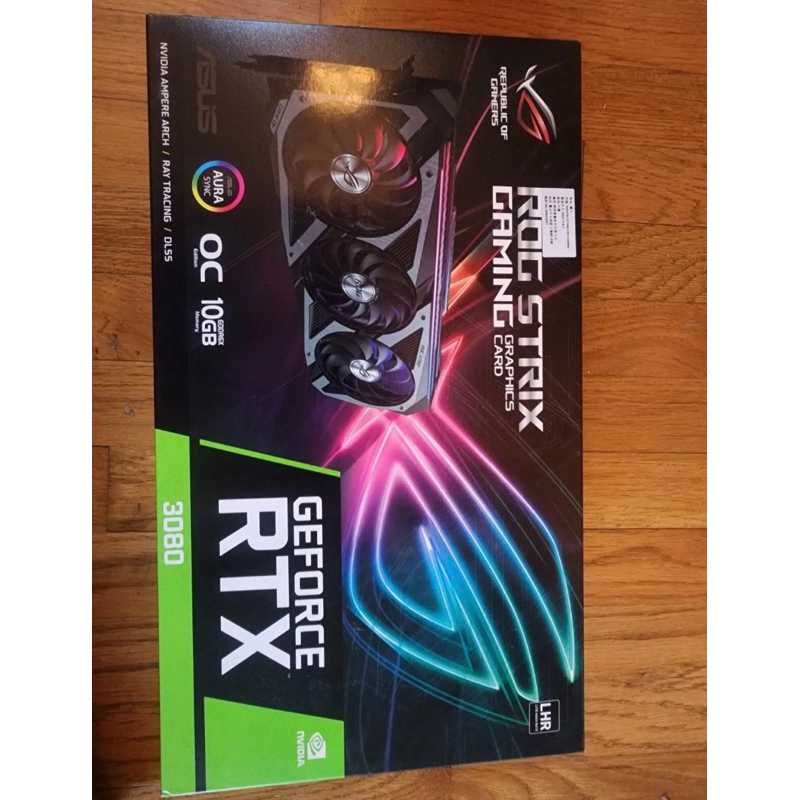 ASUS ROG Strix GeForce RTX 3080 OC 10GB GDDR6X Graphics Card-- refurbished