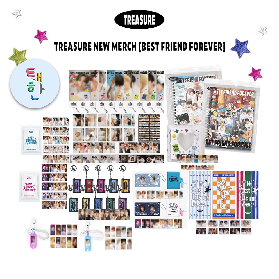 ✅พร้อมส่ง [TREASURE] TREASURE NEW MERCH [BEST FRIEND FOREVER] (3)