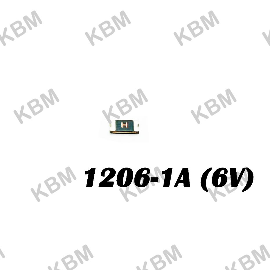 Restore Fuse SMD 1206-1A (6V) 1206-3A (6V)