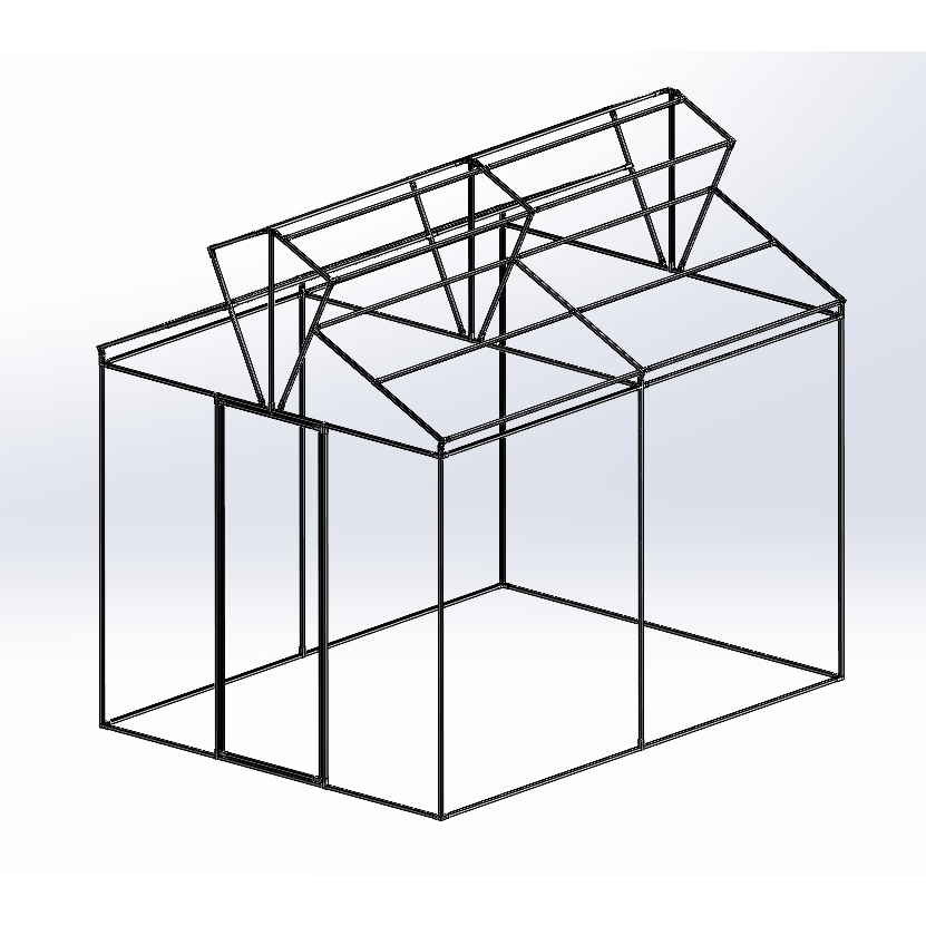 ออกแบบให้ฟรี ชุดข้อต่อทำโครงสร้าง DIY ใช้เหล็กกล่อง แถมฟรีแบบตัดเหล็ก